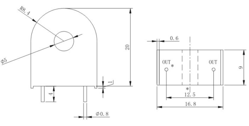 TR2155-2 Ultramicro current transformer TR2155-2 Ultramicro current transformer